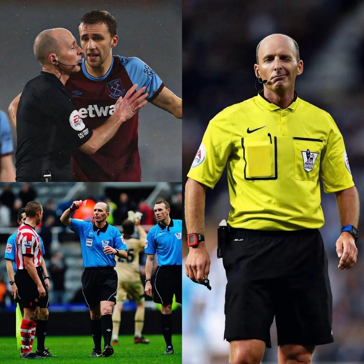 Mike Dean Premier League referee challenges