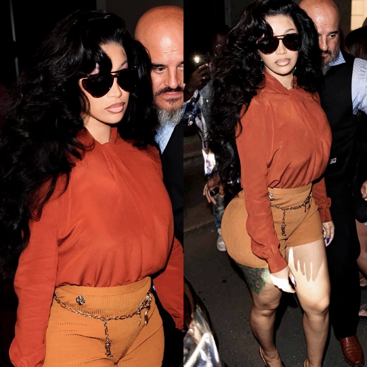 Cardi B Milan street style