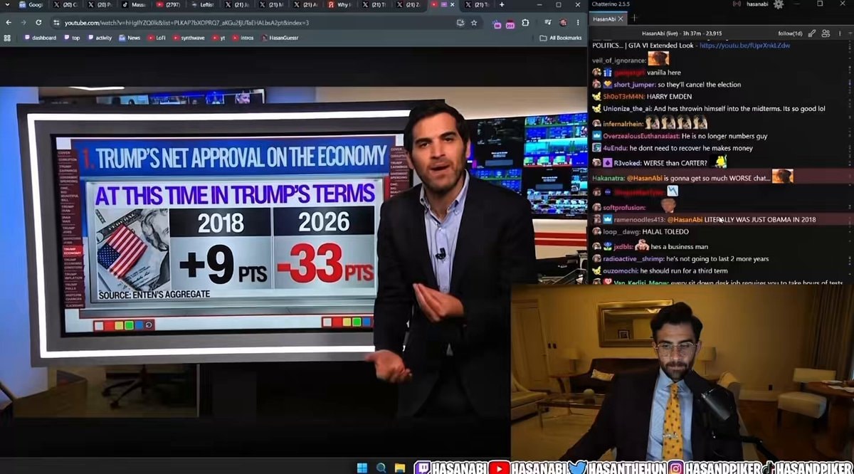 Hasan on Asmongold Trump 2028 Hasan on Asmongold Trump 2028