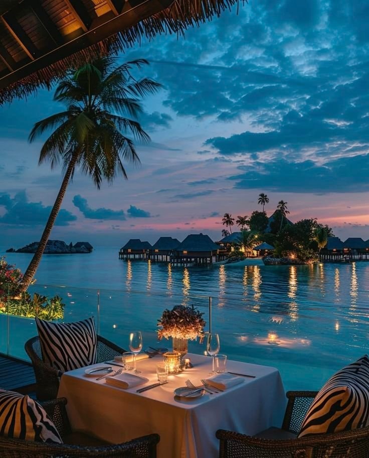 Maldives sunset