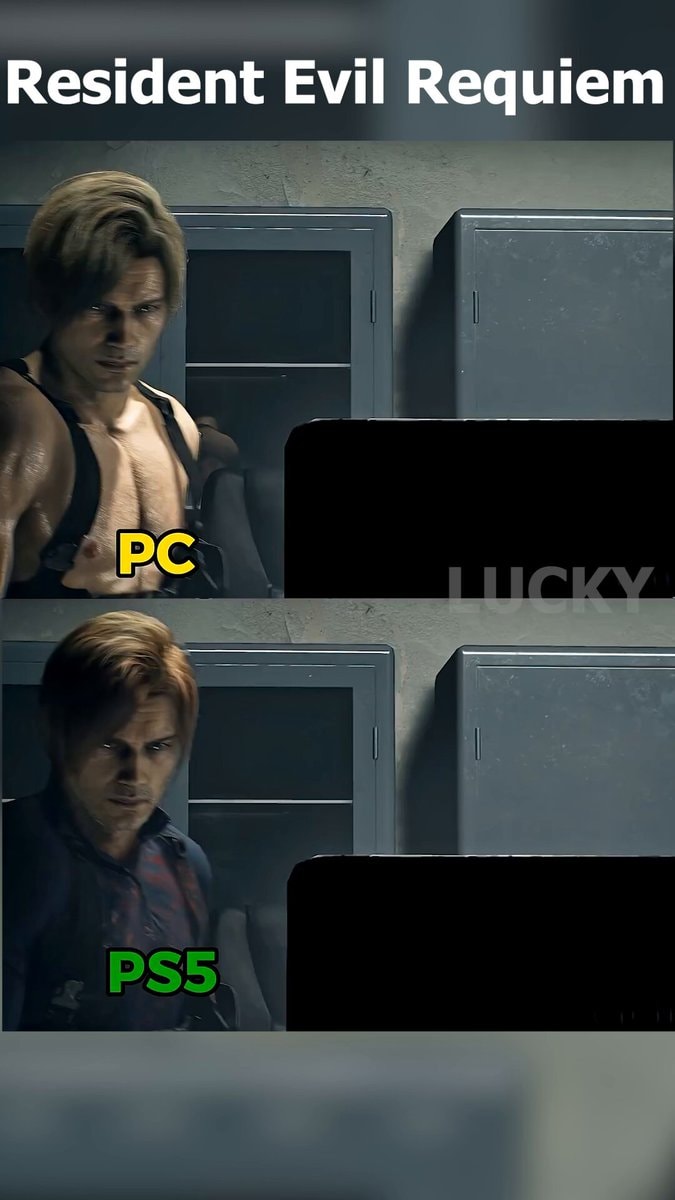 Resident Evil Requiem PC vs PS5 graphics
