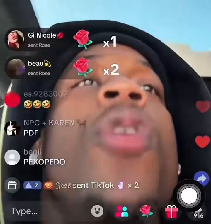 Tylil ends TikTok live