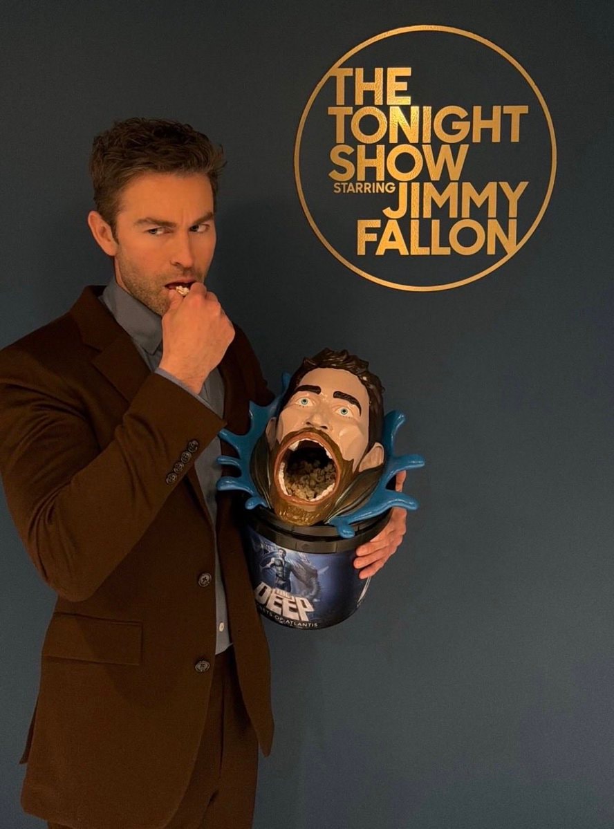 Chace Crawford The Deep popcorn bucket