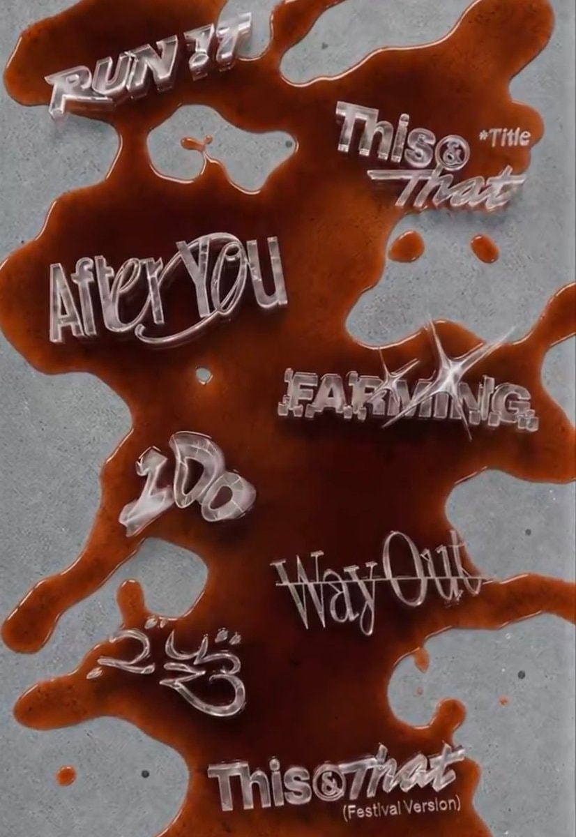 Stray Kids THIS & THAT tracklist (photo 2 of 2) Stray Kids THIS & THAT tracklist (photo 2 of 2)