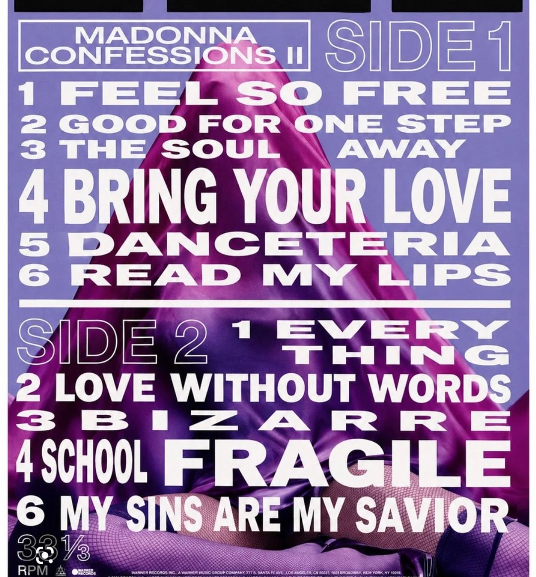Madonna Confessions II album (photo 2 of 2)