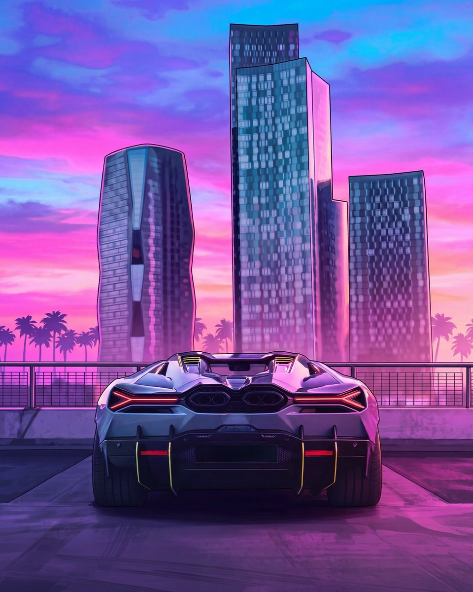 Lamborghini Vice City vibes (photo 4 of 4)