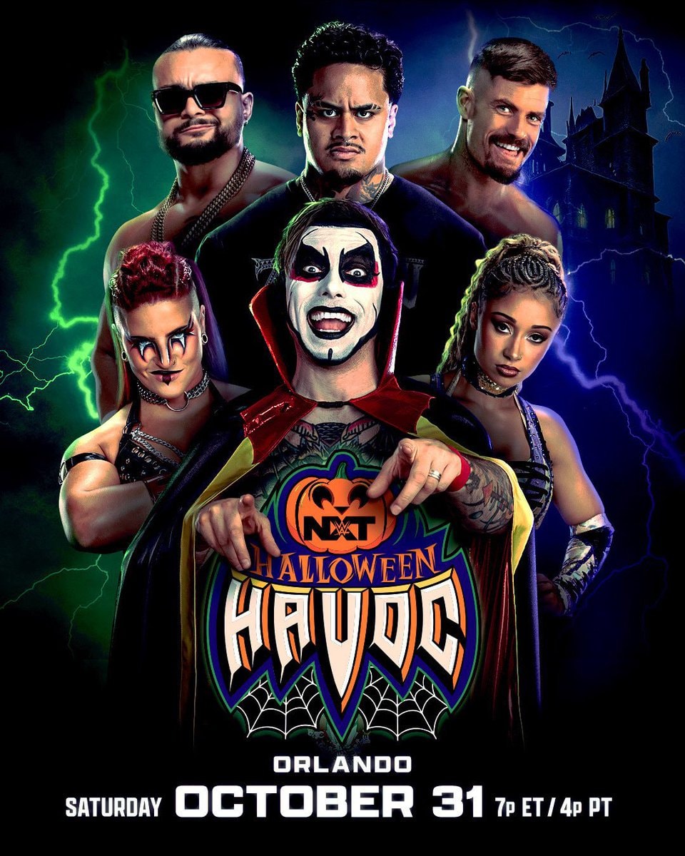 NXT Halloween Havoc official poster NXT Halloween Havoc official poster