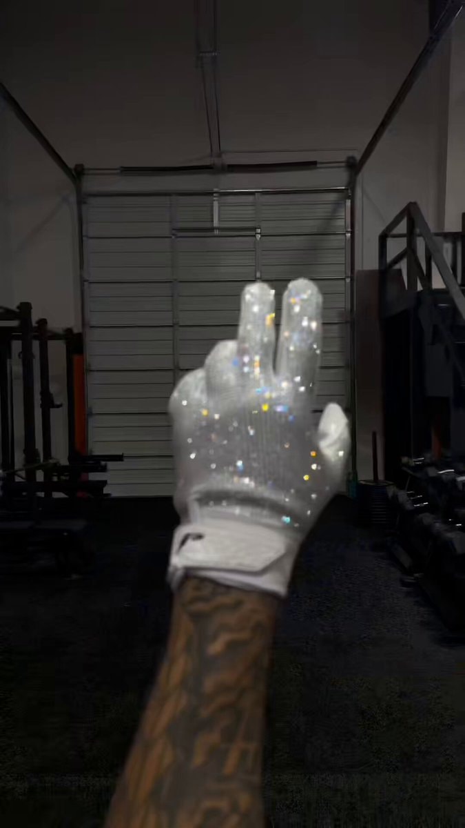 Michael Jackson football gloves