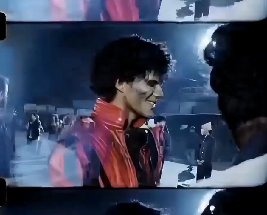 Jaafar Jackson Thriller set footage