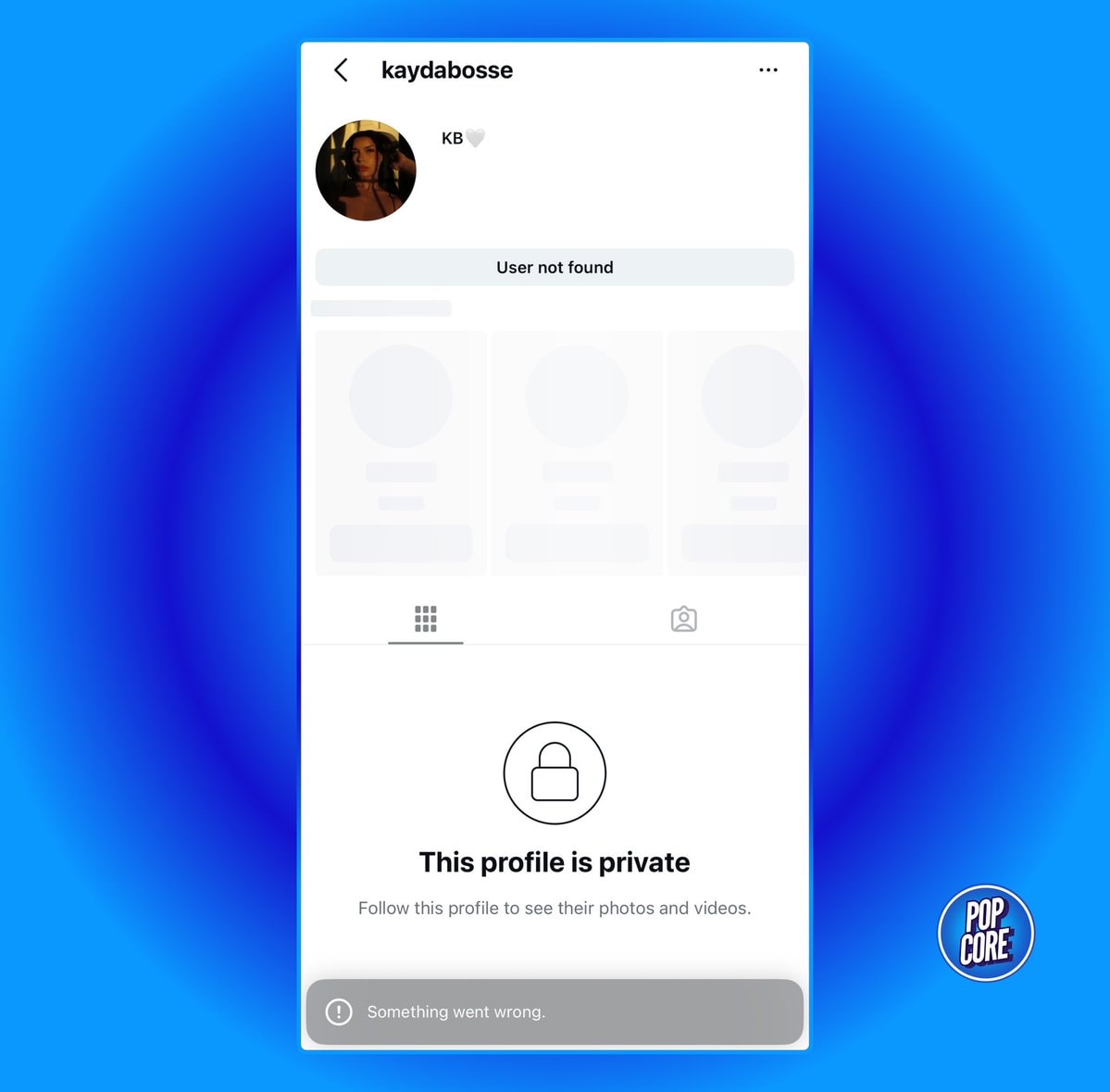 Kayda Bosse Instagram deactivated (photo 2 of 2) Kayda Bosse Instagram deactivated (photo 2 of 2)