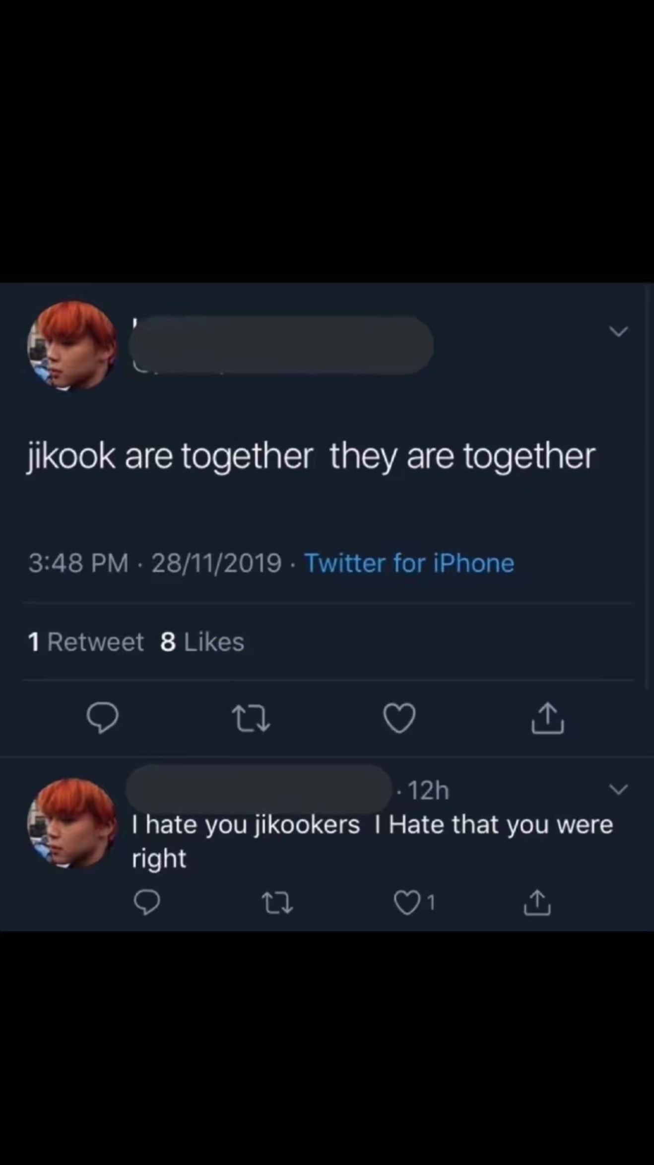 Jikook tweets on this day (photo 2 of 4)