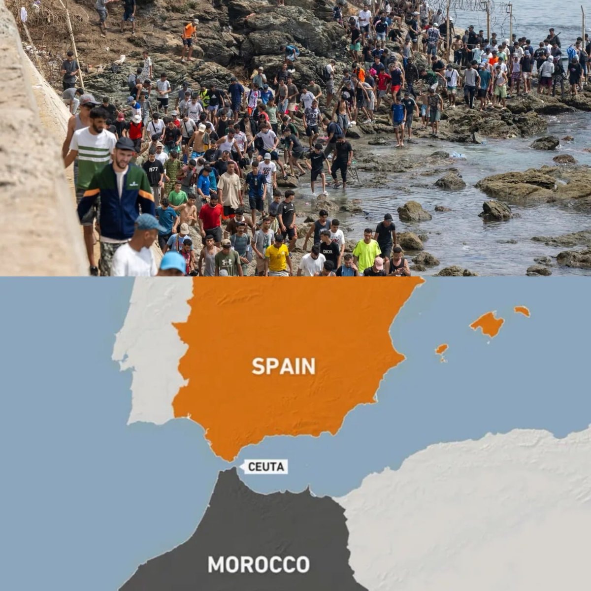 Ceuta crossing and Morocco intelligence report