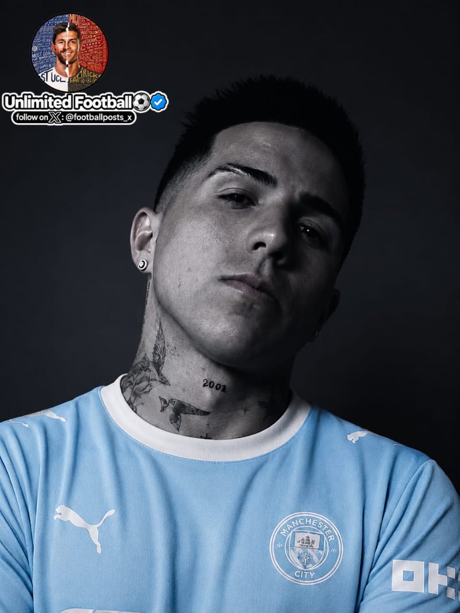 Enzo Fernandez Man City jersey