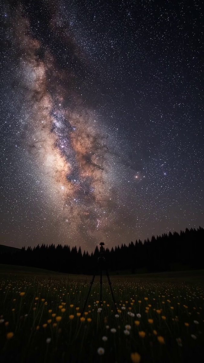 MilkyWay over Meadow MilkyWay over Meadow