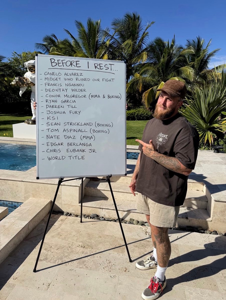 Jake Paul opponent list