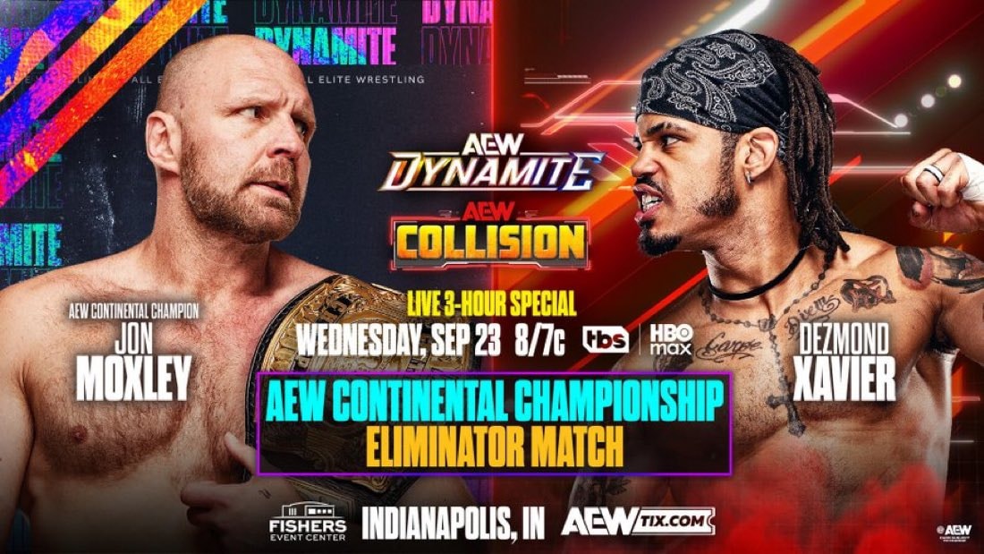 Jon Moxley vs Dezmond Xavier