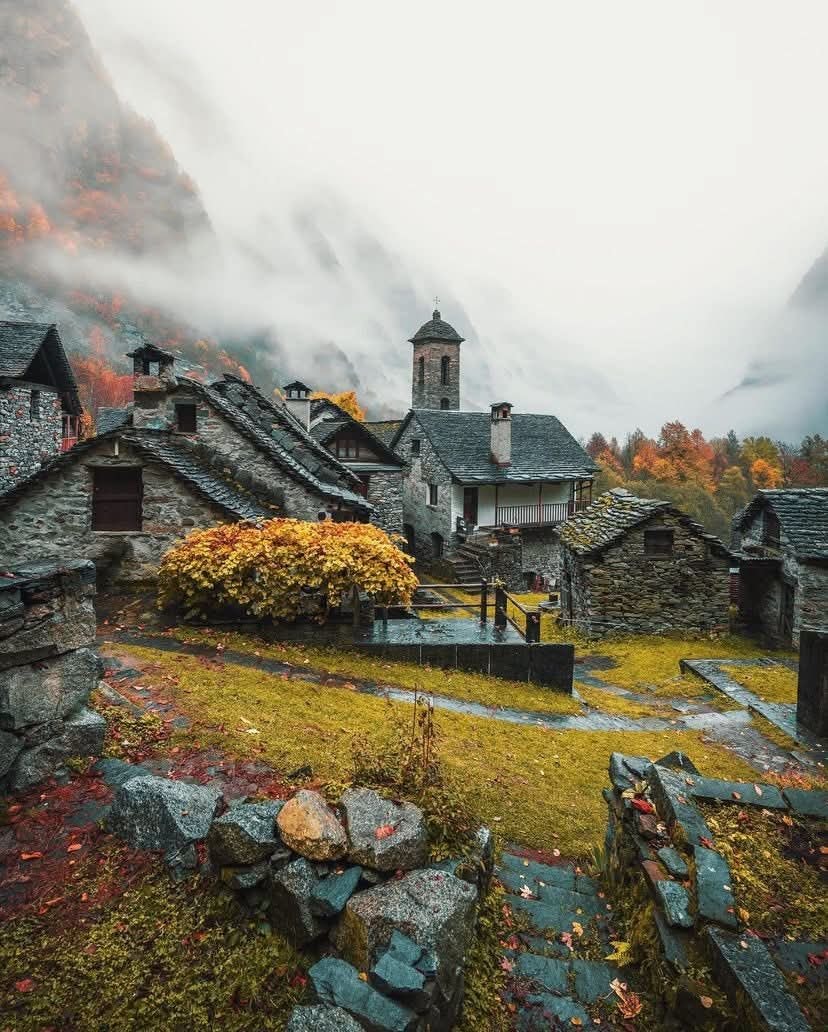 Ticino Switzerland village Ticino Switzerland village