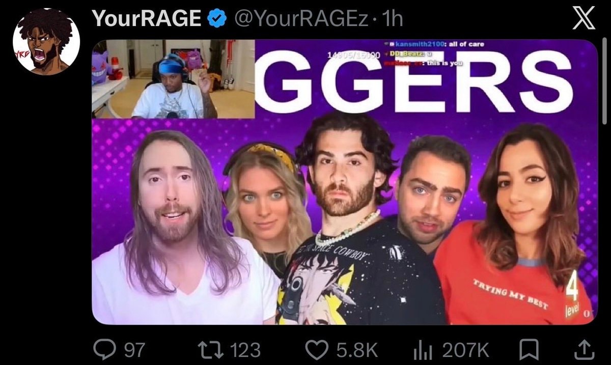 YourRAGE Asmongold Emiru Mizkif drama