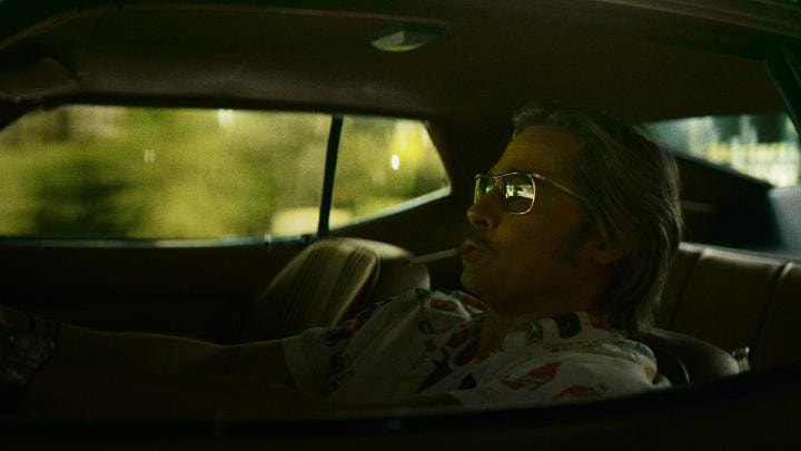 Brad Pitt as Cliff Booth in David Fincher film