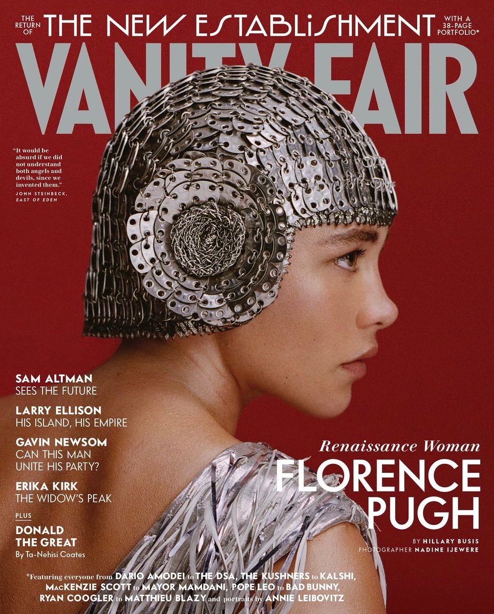 Florence Pugh Vanity Fair cover