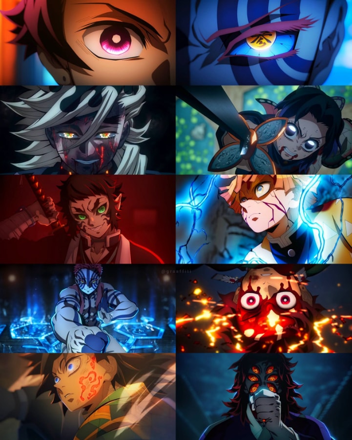 Demon Slayer collage