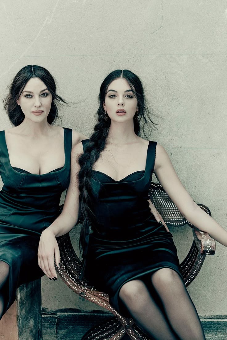 Monica Bellucci and Deva Cassel