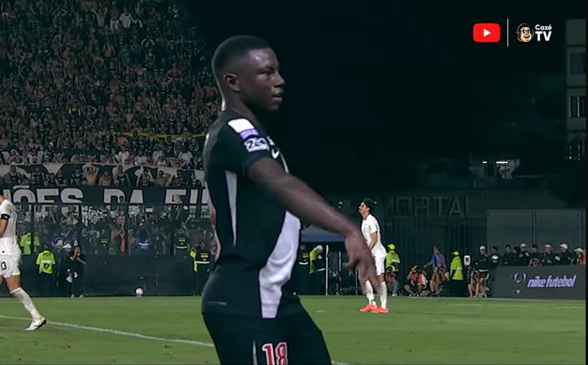 Hinestroza first Vasco goal vs Corinthians Hinestroza first Vasco goal vs Corinthians