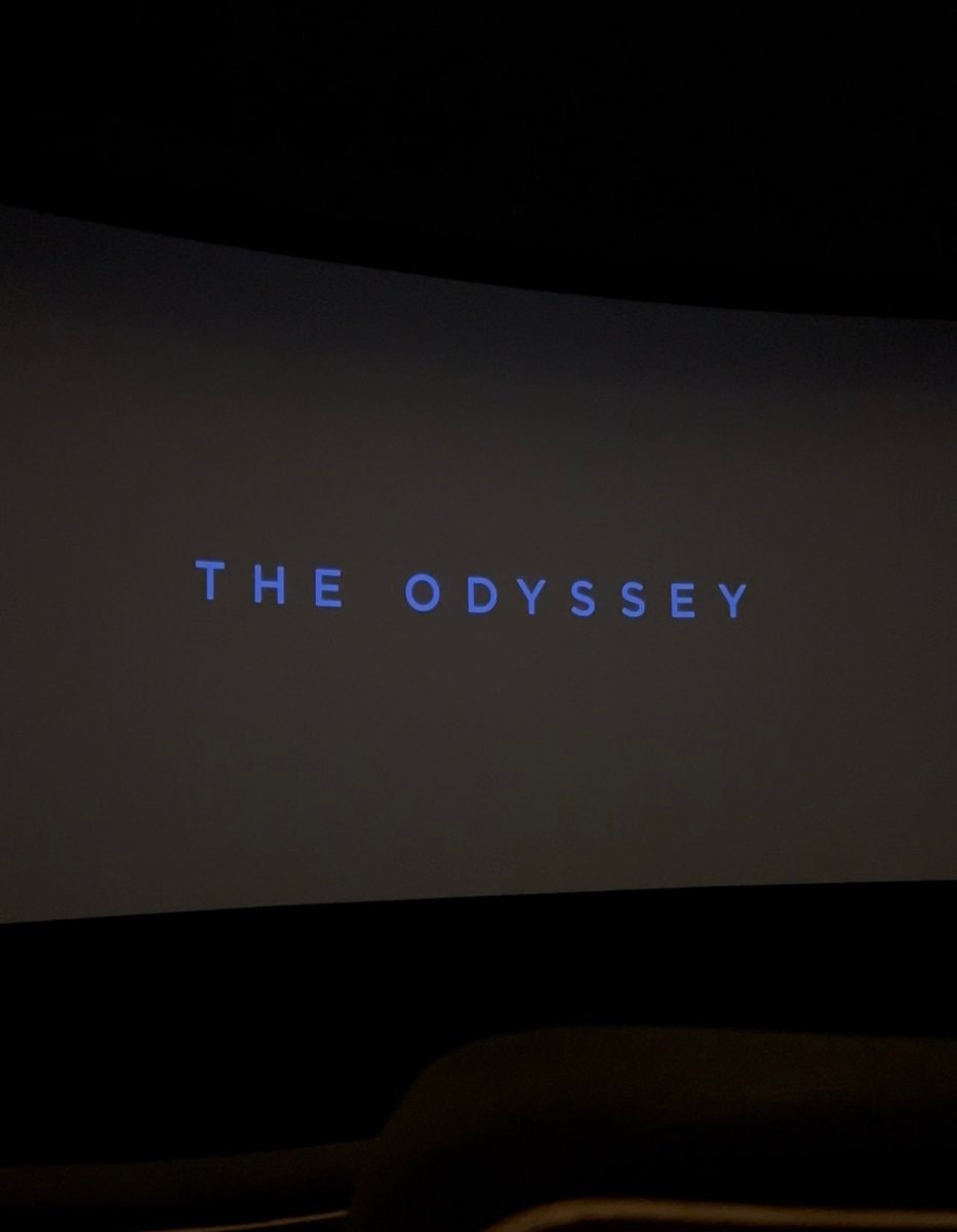The Odyssey end credits (photo 2 of 2)
