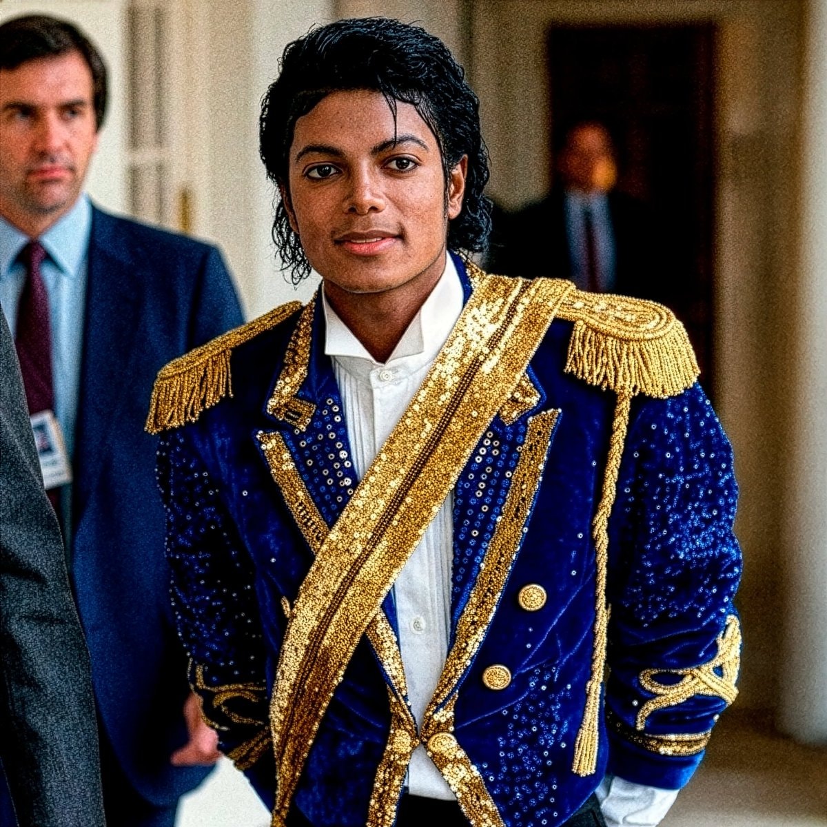 Michael Jackson at the White House in 1984 (photo 2 of 2)