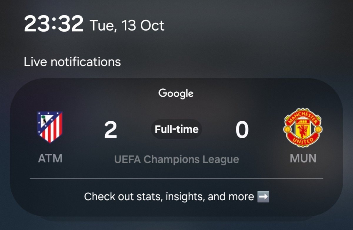 Champions League match reaction