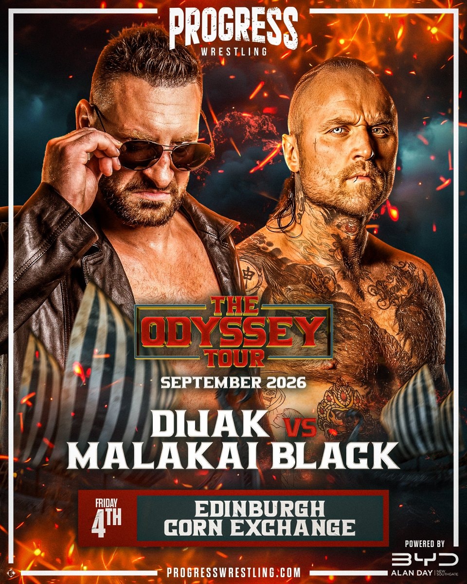 Malakai Black vs Dijak Edinburgh Malakai Black vs Dijak Edinburgh