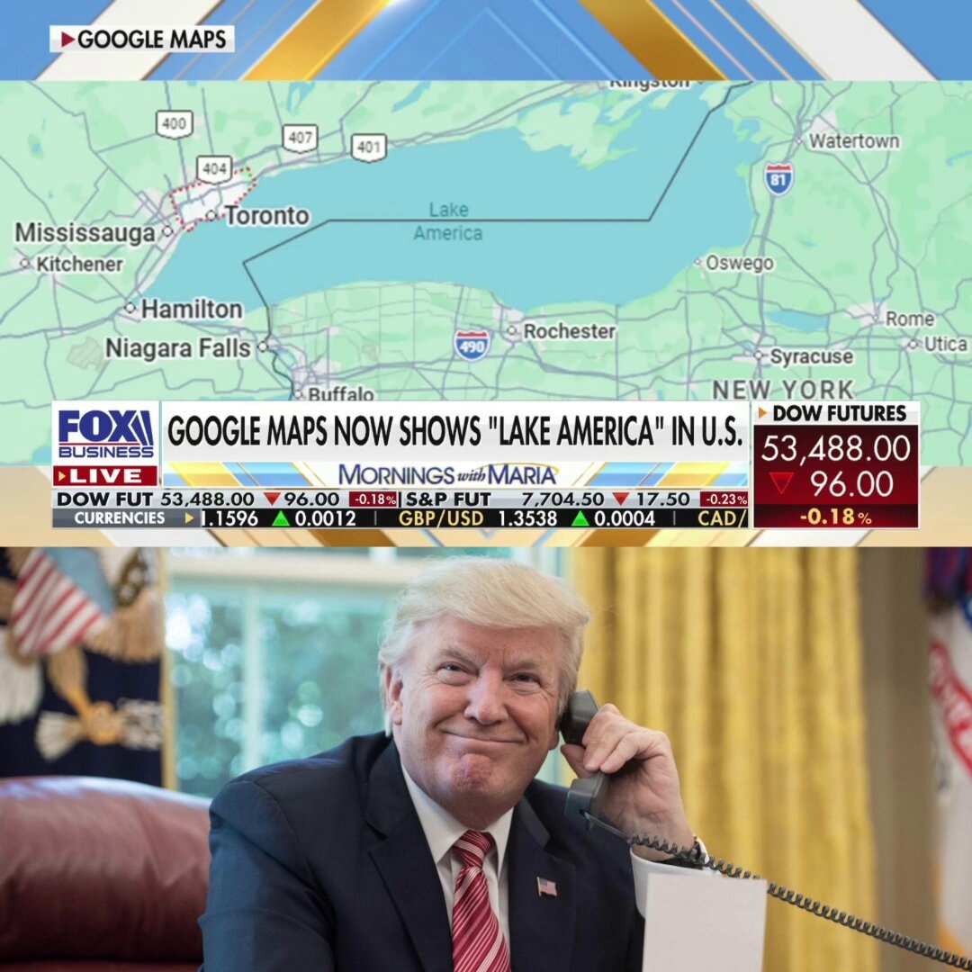 President Trump calls Apple for Lake America