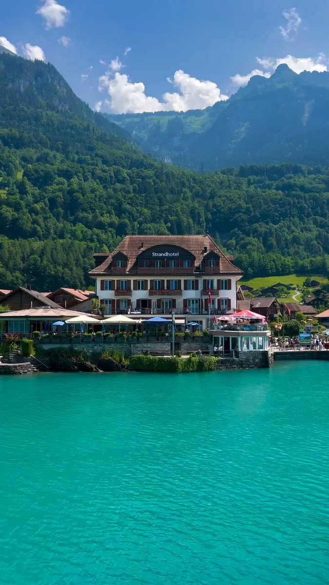 Lake hotel view