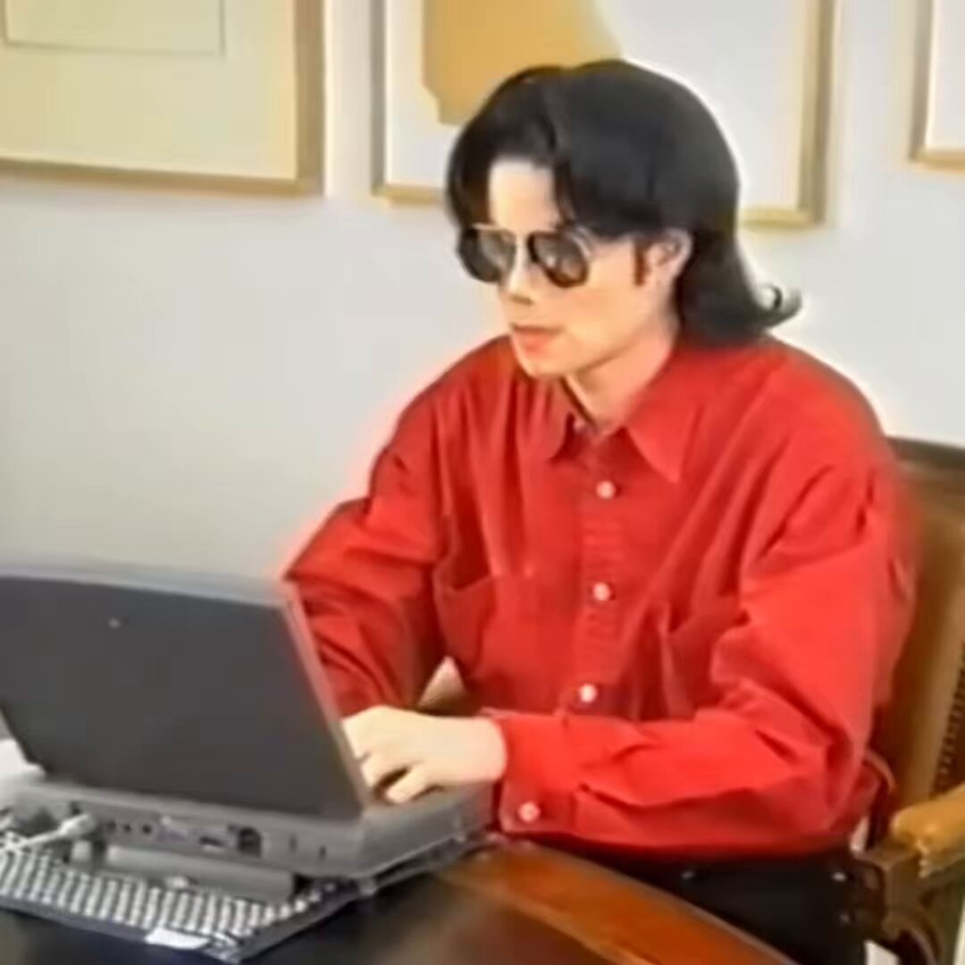 Michael Jackson Simulchat 1995