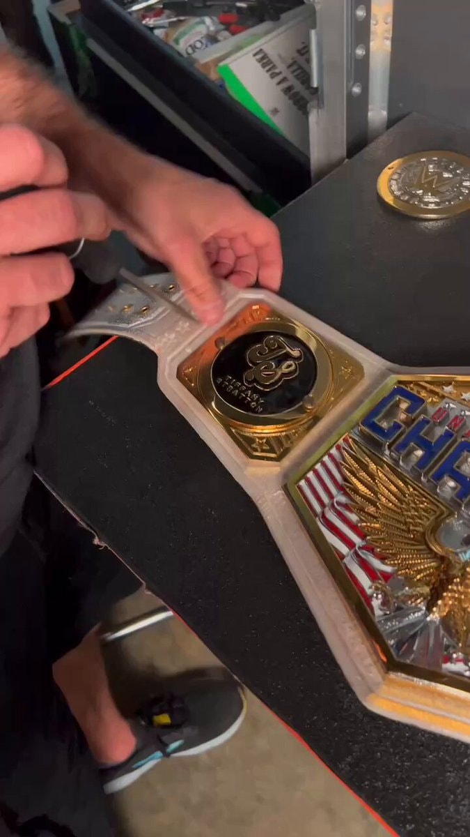 Tiffany Stratton WWE Women’s United States sideplates