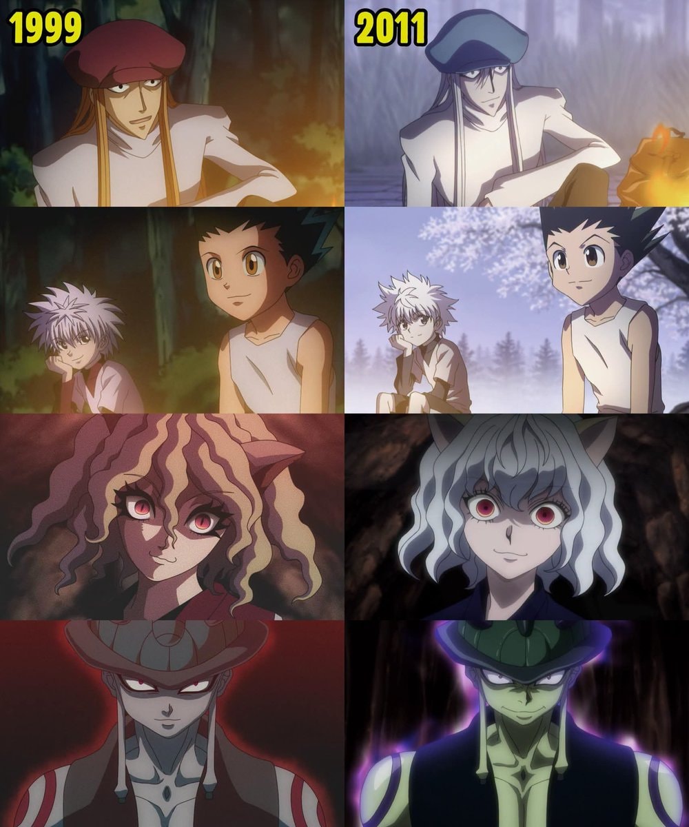 Hunter x Hunter 1999 vs 2011