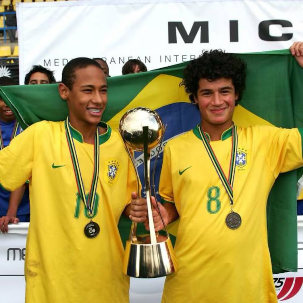 Neymar Philipe Coutinho same club