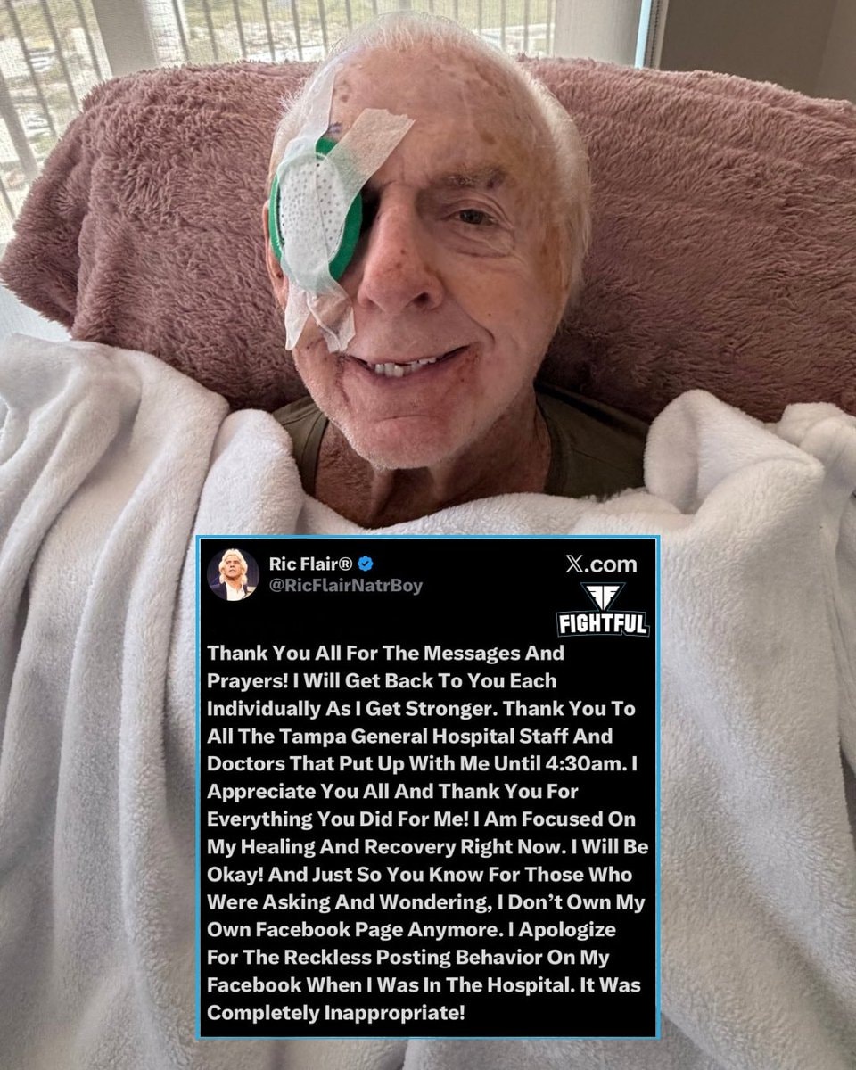 Ric Flair update after Tampa fall