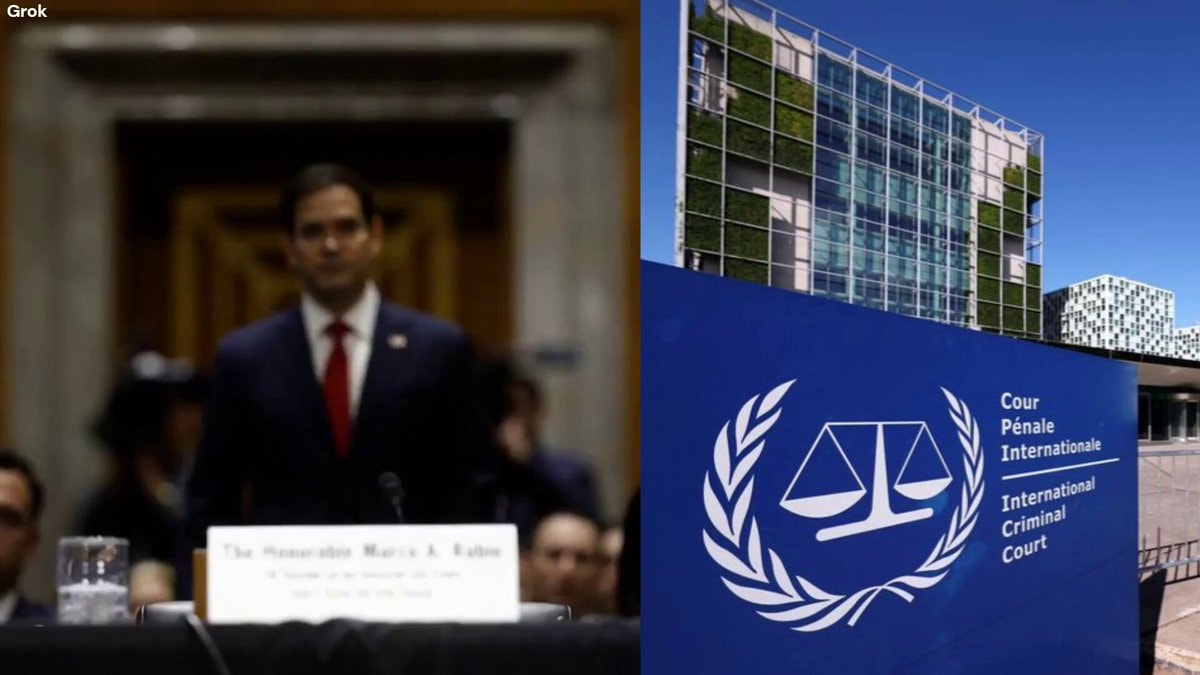 Trump Rubio ICC sanctions