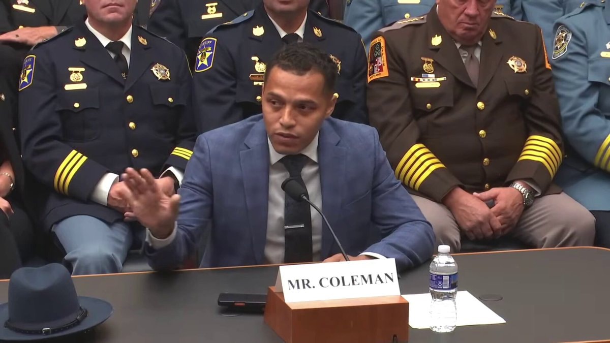 Mr. Coleman testimony sanctuary cities