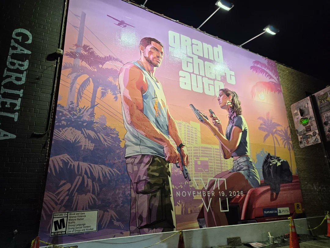 GTA 6 mural Brooklyn