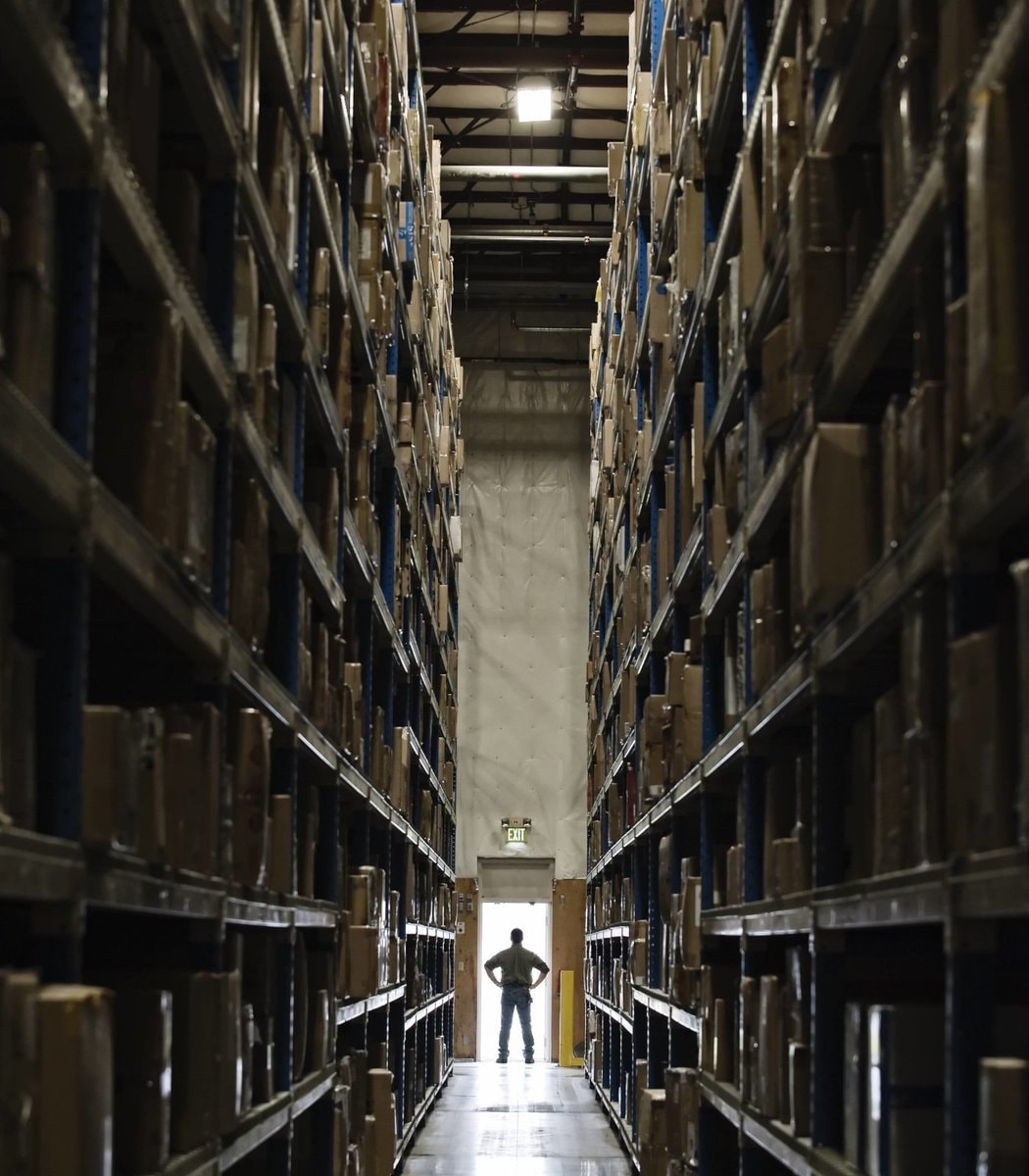Amazon AI chips unused warehouse (photo 2 of 2)