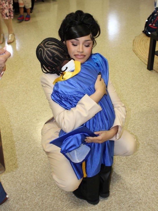 Cardi B son kindergarten graduation (photo 2 of 2)