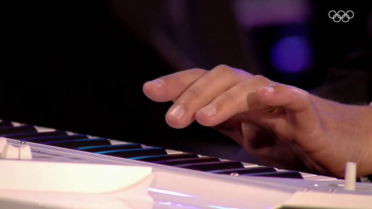 Mr. Bean at London 2012 opening ceremony