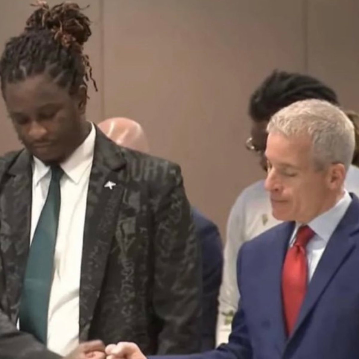 Young Thug reaction to Lil Durk verdict (photo 2 of 2)