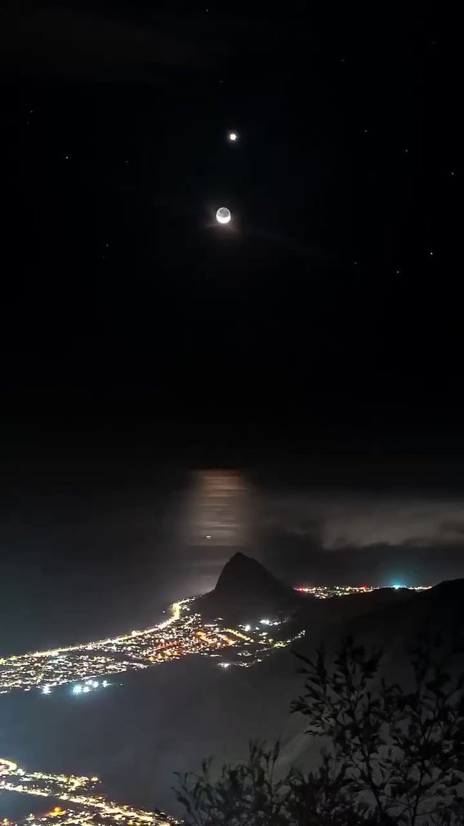 Hawaii night landscape