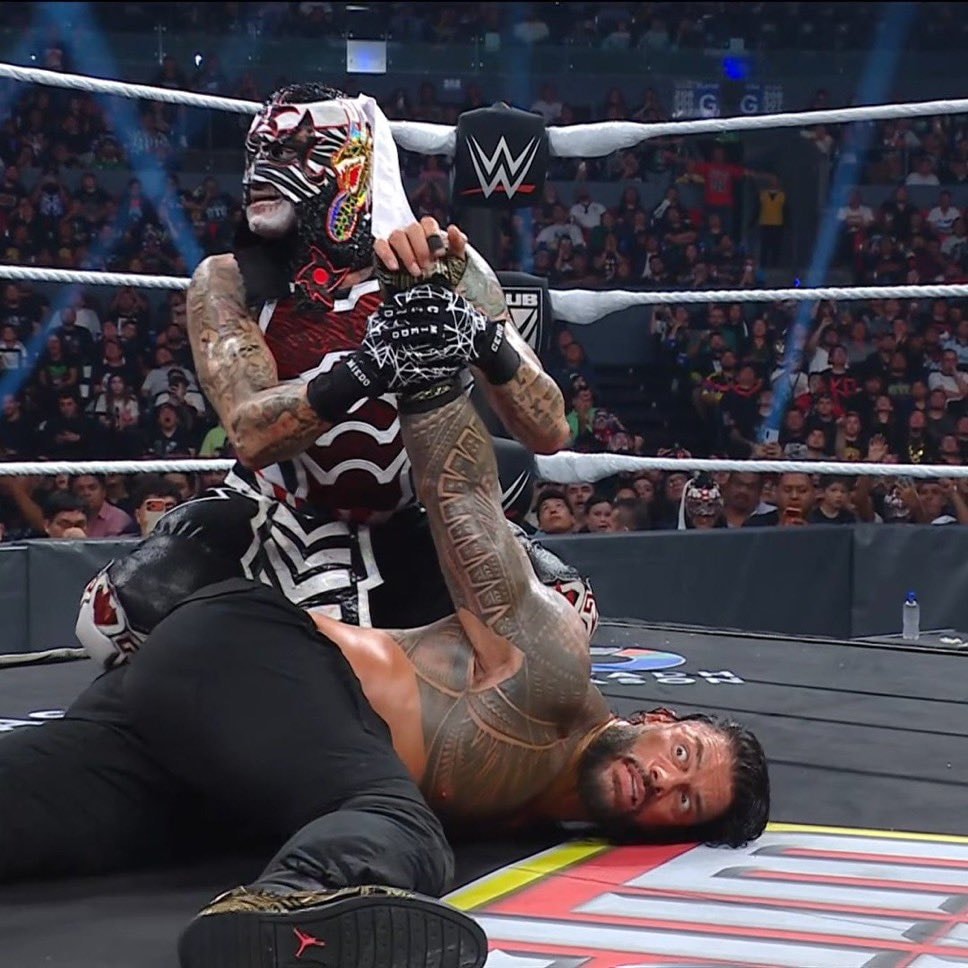 Roman Reigns Sacrifice segment Roman Reigns Sacrifice segment