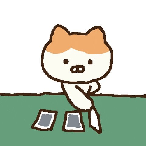 Cartoon cat reacting to Roobet