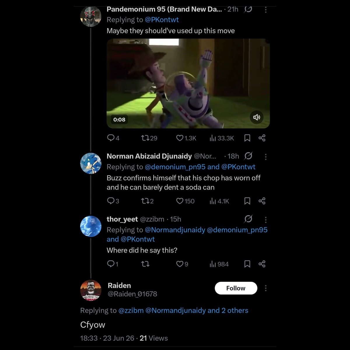 Toy Story Buzz and Woody screenshot