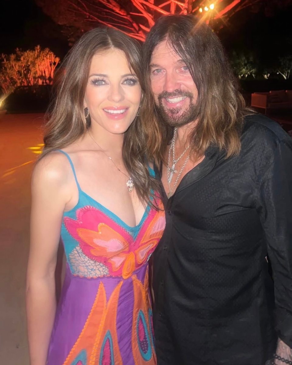 Billy Ray Cyrus and Elizabeth Hurley engaged